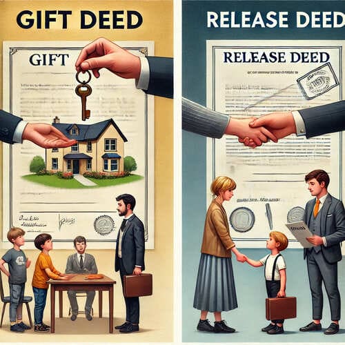 Gift Deed Vs Release Deed Understanding The Key Differences In Indian