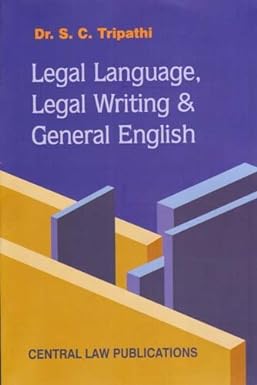 Legal Language, Legal Writing and General English (Sixth Edition, 2014)