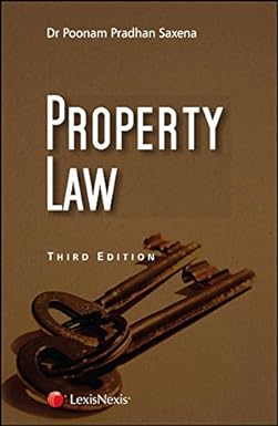 Lexisnexis's Property Law By Dr. Poonam Pradhan Saxena