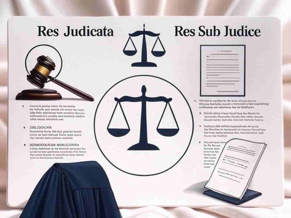 Difference Between Res Judicata and Res Sub Judice