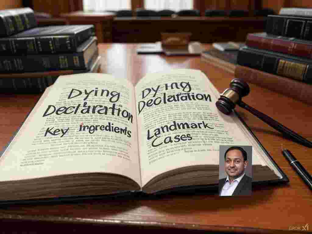 Dying Declaration: Legal Concept, Key Ingredients, Landmark Cases, and Implications in the Atul Subash Case